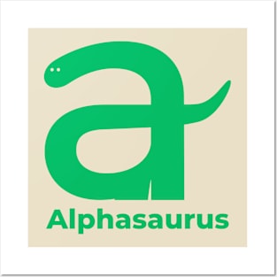 Alphasaurus Posters and Art